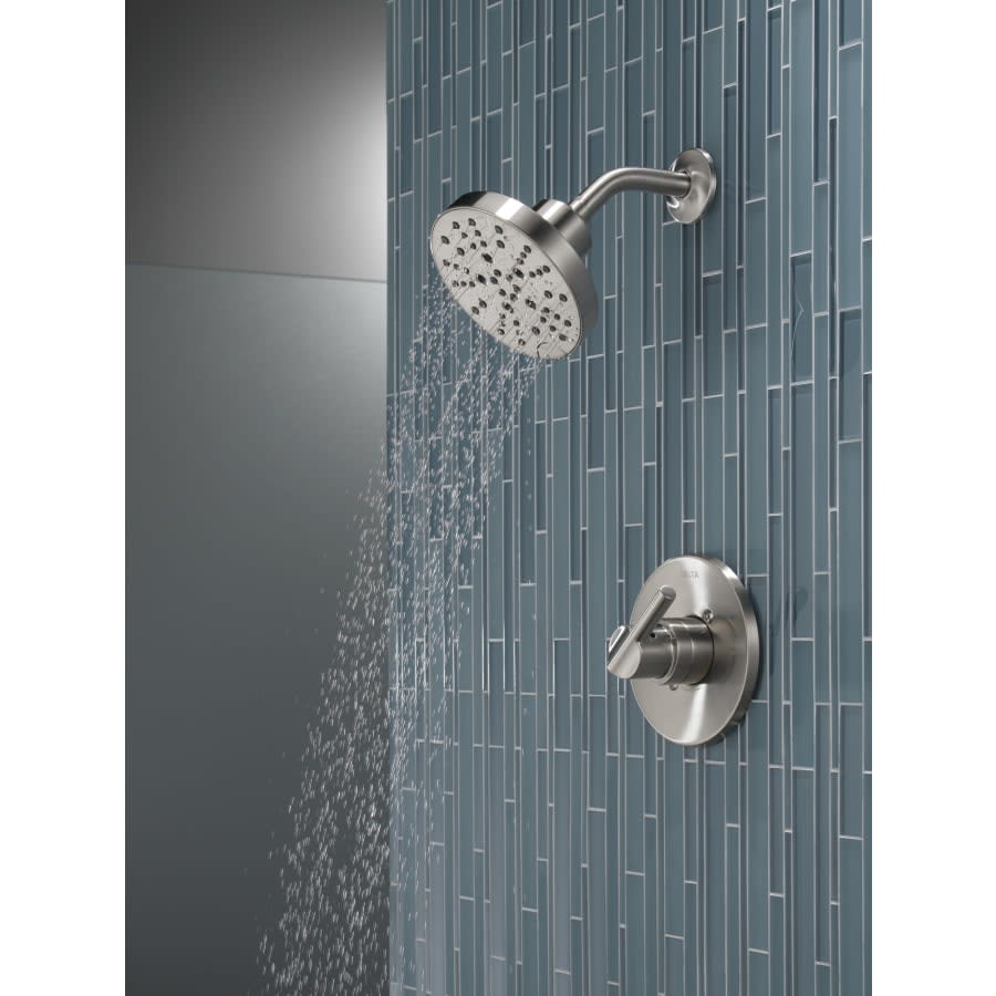 Nicoli Monitor 14 Series Single Function Pressure Balanced Shower - Rough-in Included