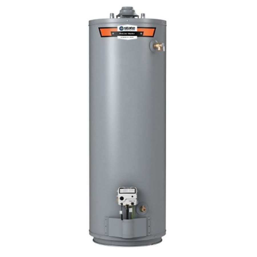 Atmospheric Tall Residential Water Heater, 40 gal, Propane, 36 Kbtu/hr, 0.66 Energy Factor, 8-Year Warranty