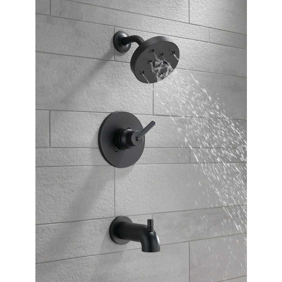 Trinsic Monitor 14 Series Single Function Pressure Balanced Tub and Shower - Less Rough-In Valve