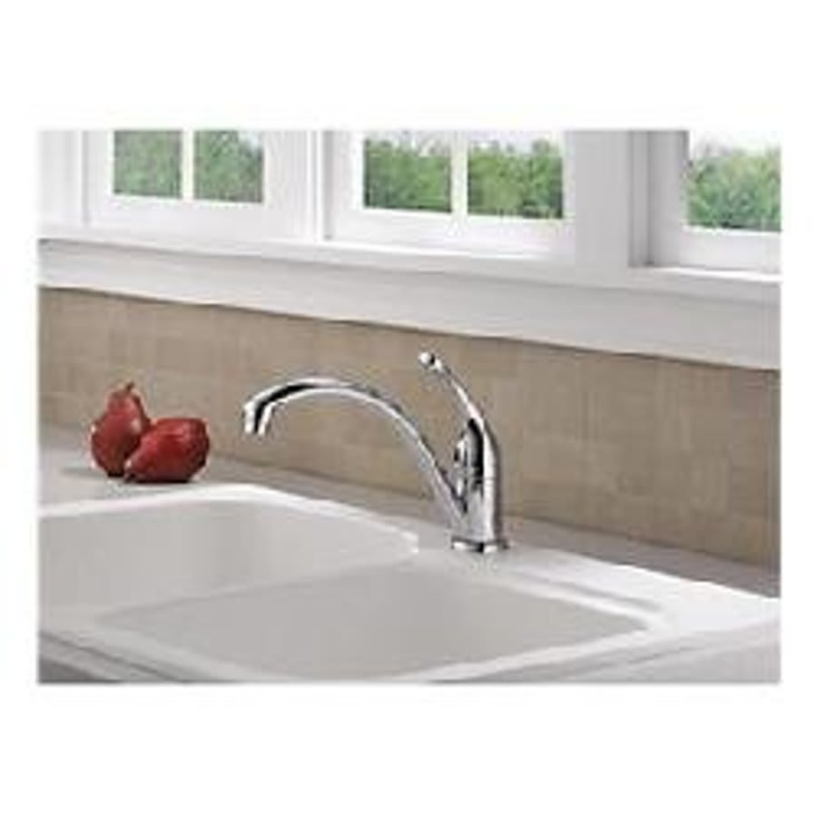 Collins™ Kitchen Faucet, Deck Mount, ADA, 1 Lever Handle, 1-Hole, Chrome