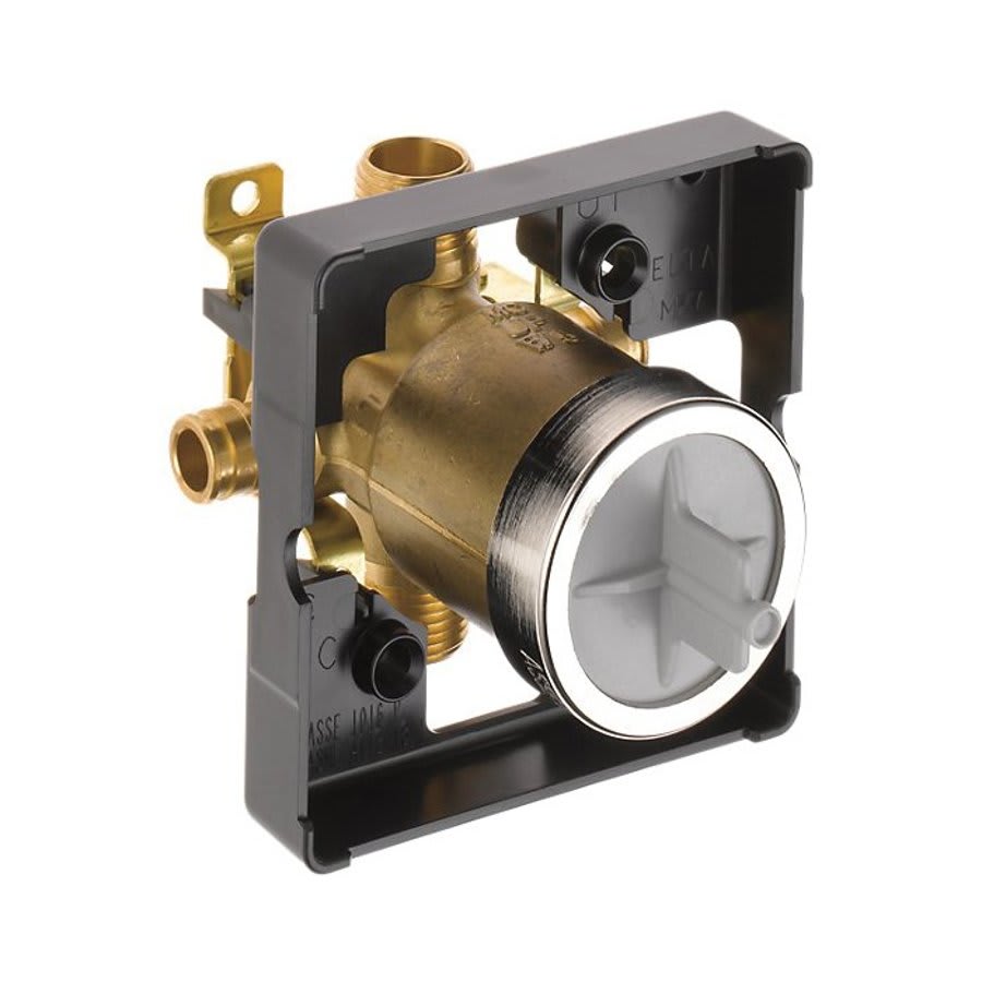 Universal Tub and Shower Rough-In Valve Body, 1/2 in, Cold Expansion PEX, Forged Brass Body
