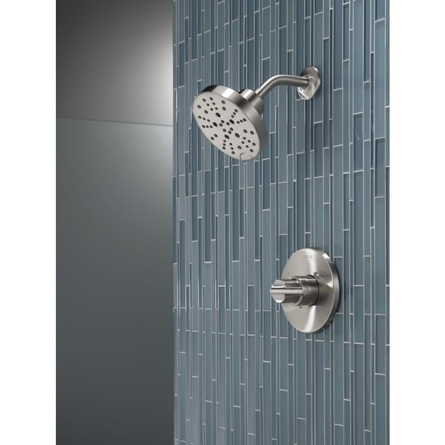 Nicoli Monitor 14 Series Single Function Pressure Balanced Shower - Rough-in Included