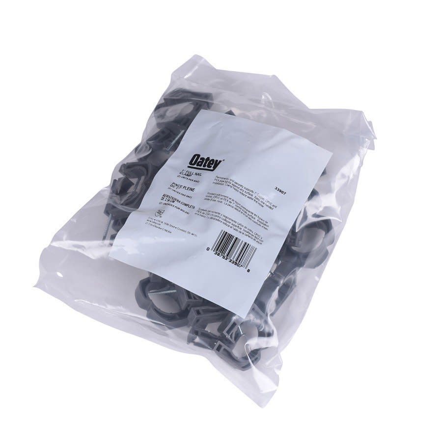 Nail Clamp, 1 in, Polypropylene