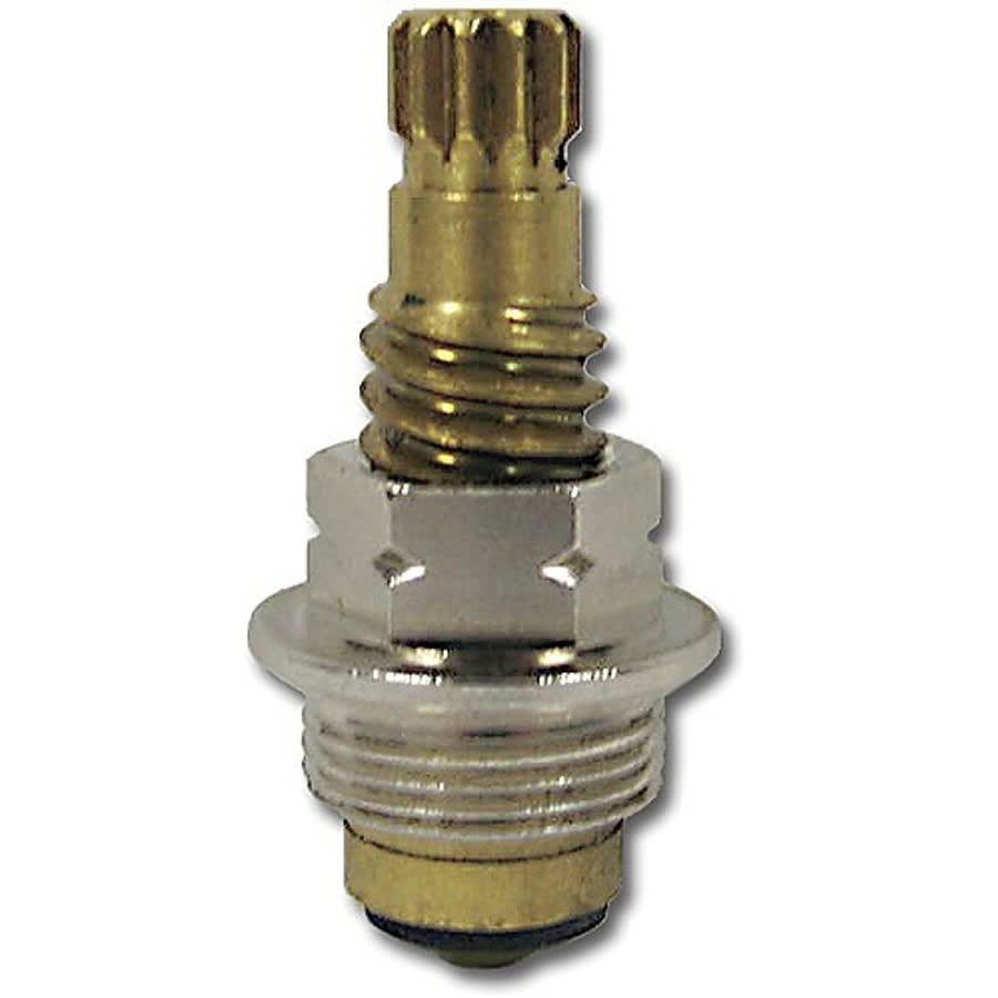 Compression Lefthand Cold Lavatory Stem Unit, 1-1/4 in L, For Use With Pfister Faucets, 12 Point, B-6 Broach Style