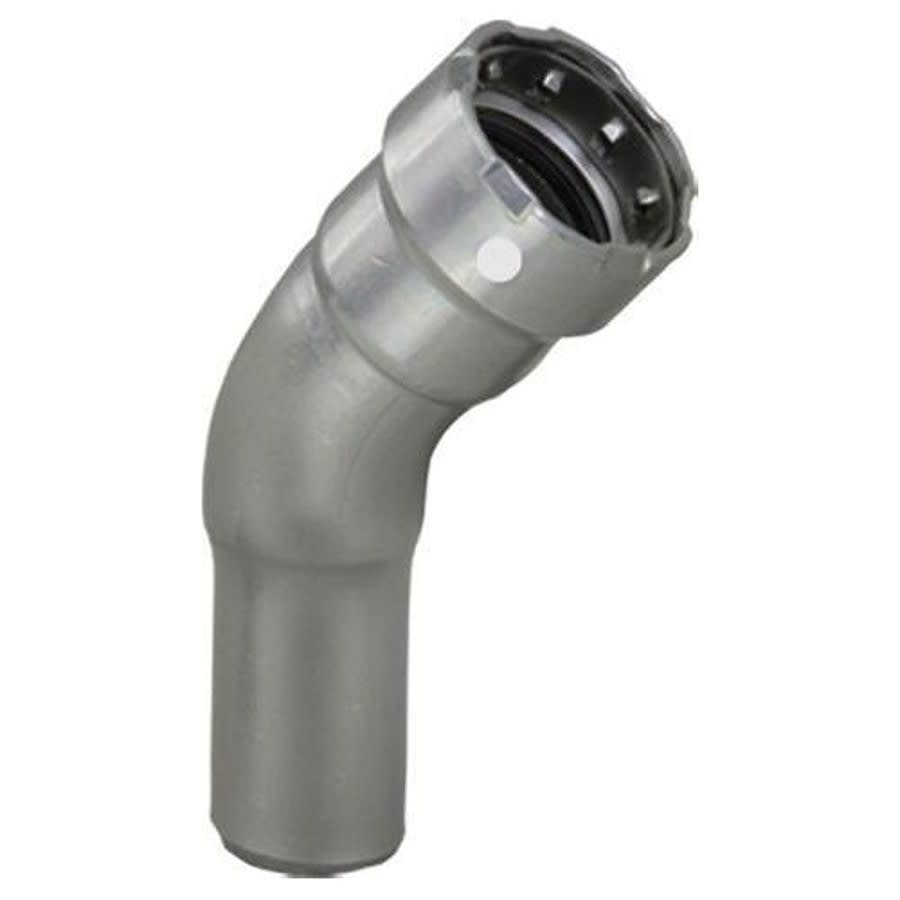 Carbon Steel Street 45 deg Elbow, 3/4 in, Fitting x Press, Import