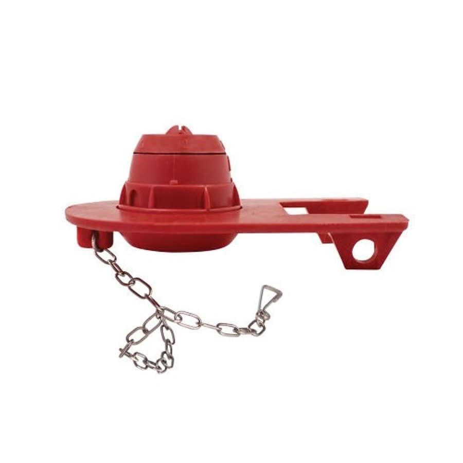 Adjustable Ultra Flapper, Rubber, Red