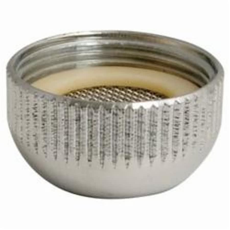 Full Flow Quixtop Outlet, Male Thread, Non-Aerated Laminar Stream, Polished Rough Chrome