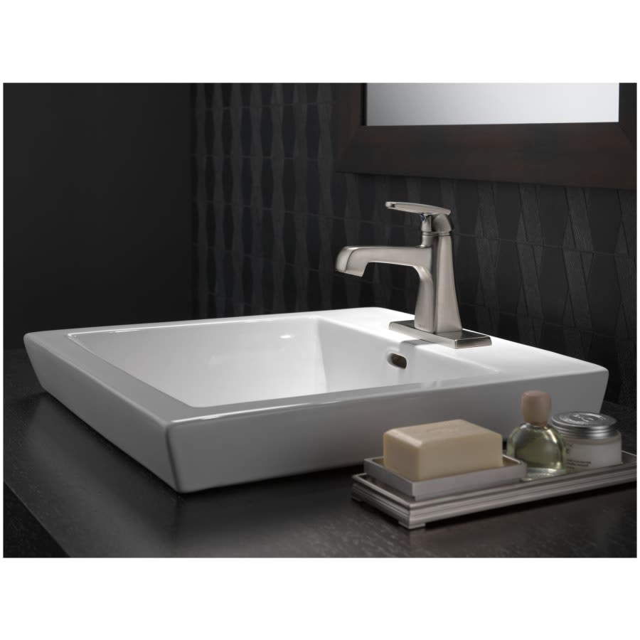 Ashlyn 1.2 GPM Single Hole Bathroom Faucet with Push Pop-Up Drain Assembly