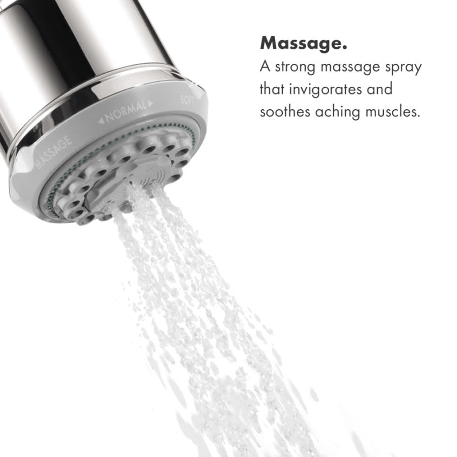 Clubmaster Shower Only Trim Package with 2.5 GPM Multi Function Shower Head - Includes Rough In
