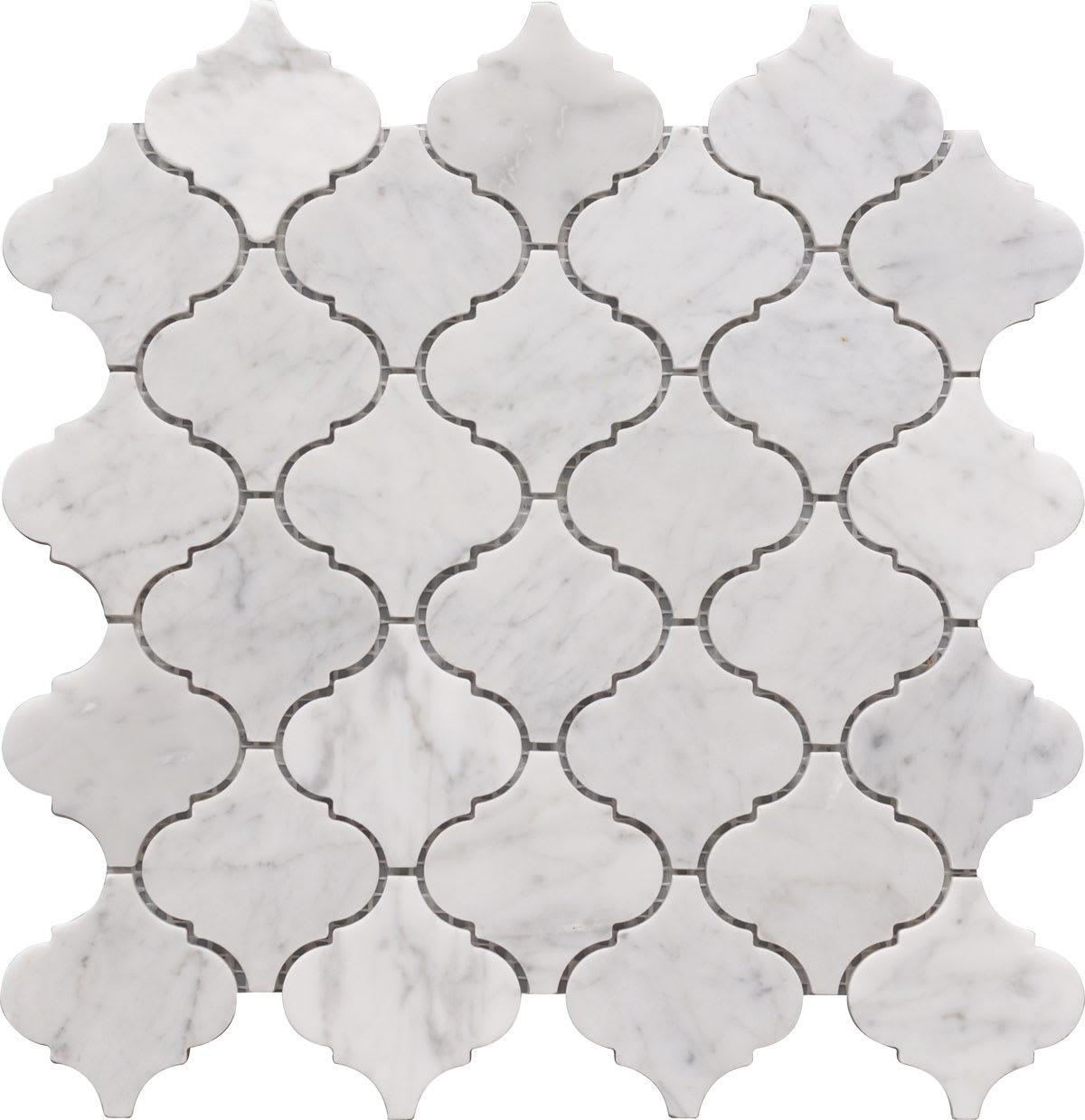 CARRARA MARBLE LANTERN 12X12 MOSAIC