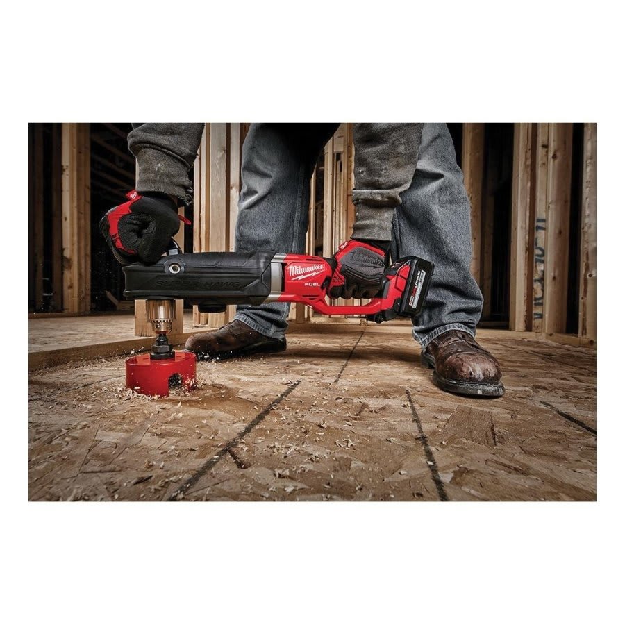 M18 FUEL™ SUPER HAWG® Cordless Right Angle Drill, 1/2 in, Keyed Chuck, 18 V, 1550 rpm No-Load, REDLITHIUM™ Lithium-Ion Battery