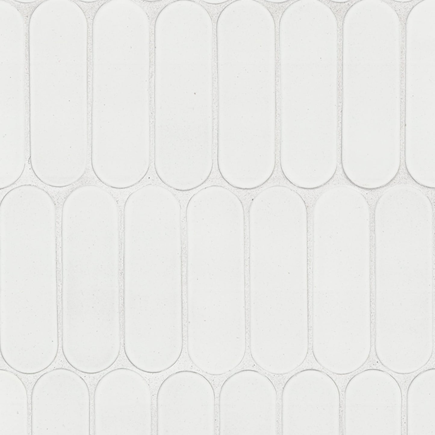 Bianco Glossy Ellipse Tile