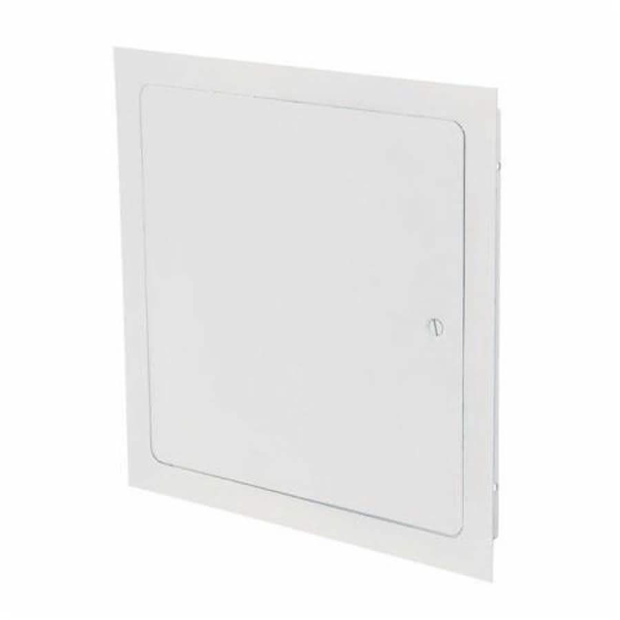 Drywall Access Door, Screw Driver Lock, 24 x 24 in, Galvanized Steel, 16 ga, Primer Coated