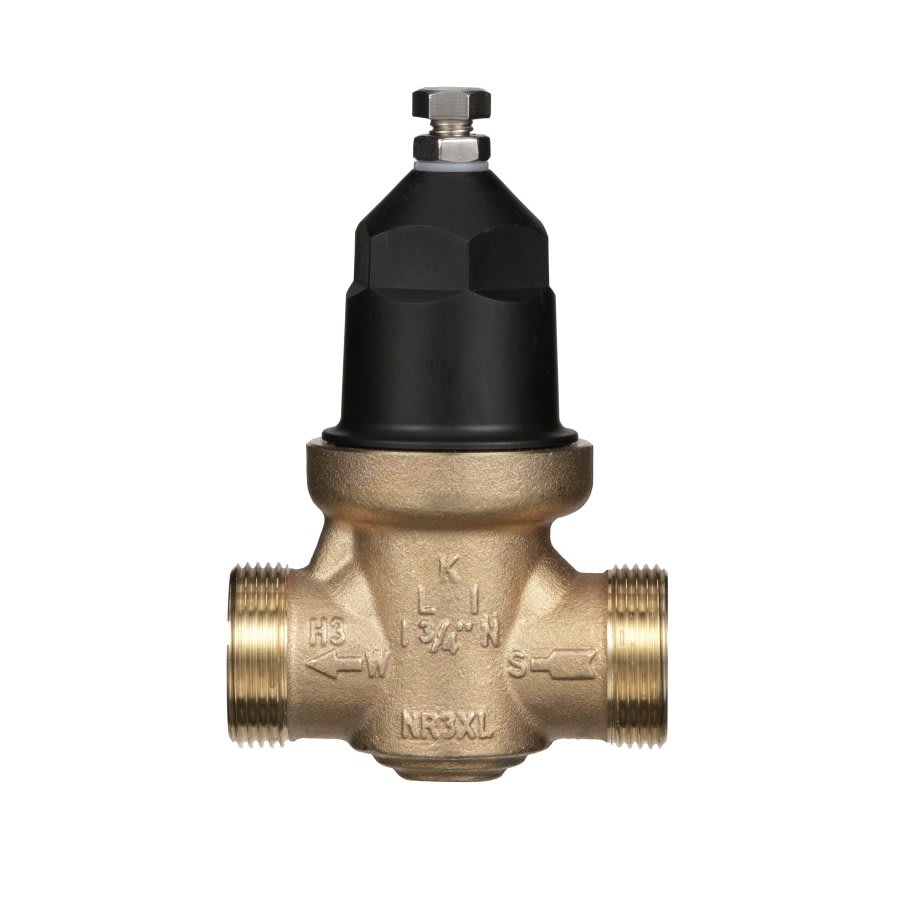 Pressure Reducing Valve, 3/4 in, Union FNPT, Bronze