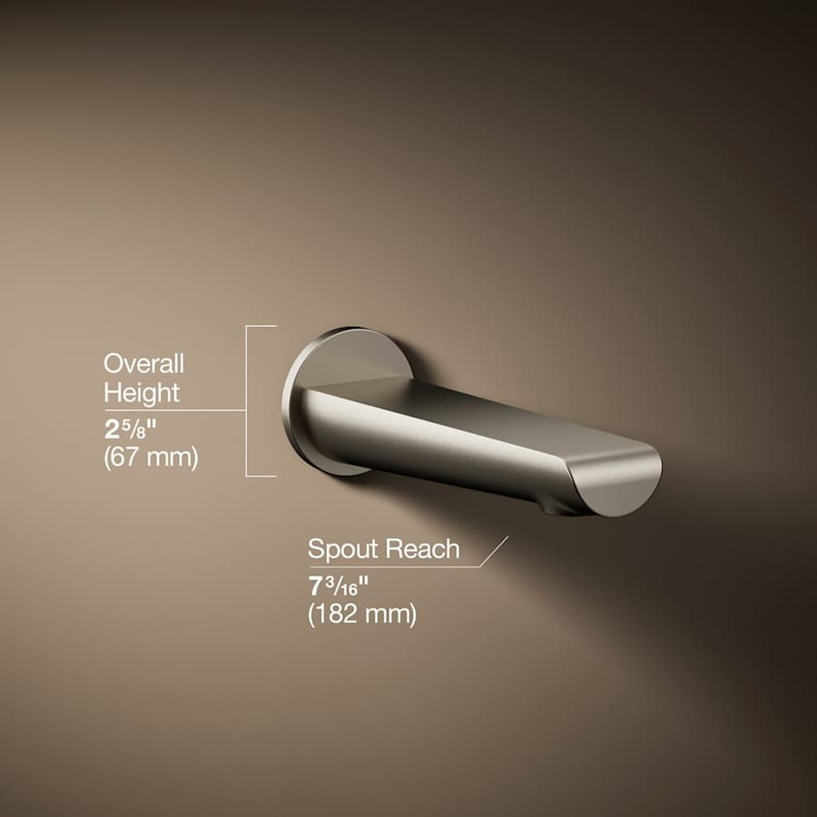 Avid 7-3/16" Tub Spout