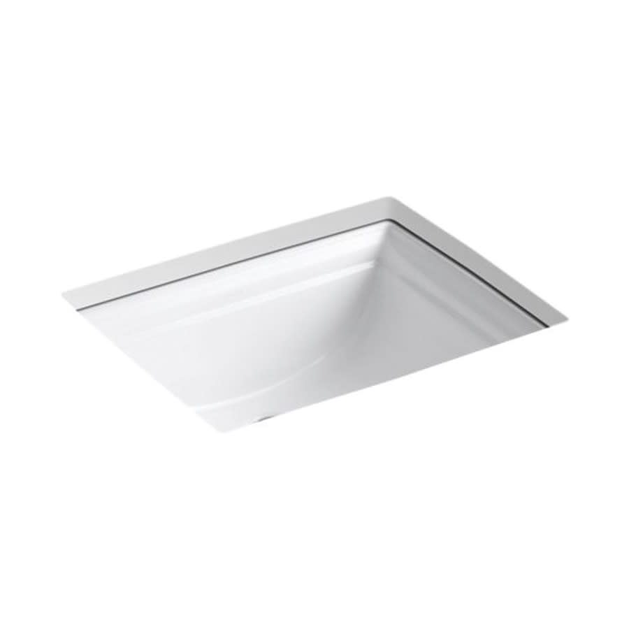 Memoirs® Under Mount Lavatory Sink, ADA, 20-11/16 x 17-5/16 x 8-5/8 in, Vitreous China, White