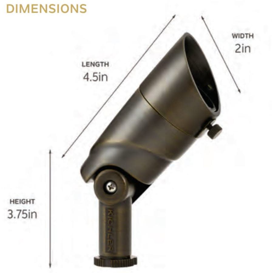 VLO 5" LED Small Accent Light with 15° Beam Spread - 2700K