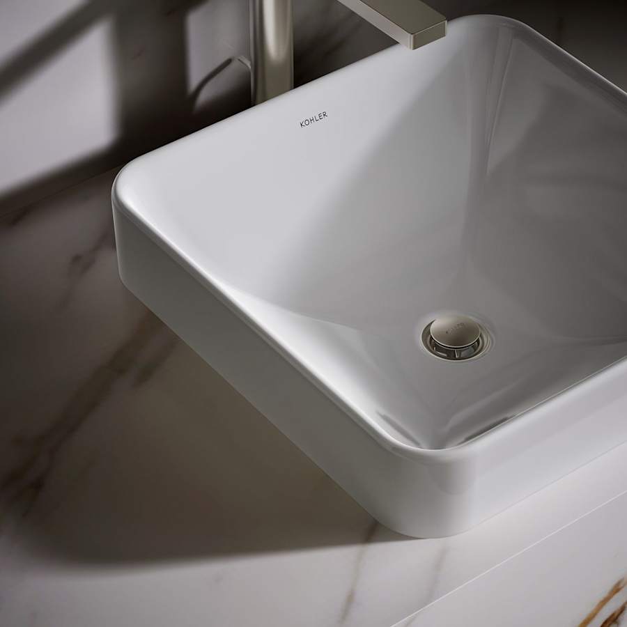 Vox 16-3/4" Vessel Sink with Overflow