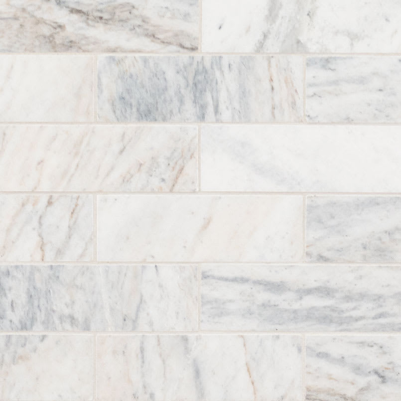 Capri Blue Honed Subway Tile
