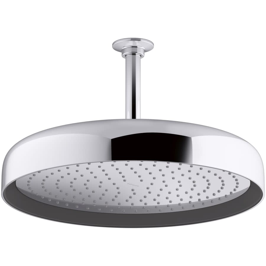 Statement Round 14" Single Function 2.5 GPM Rainhead with MasterClean Sprayface and Katalyst Air-Induction Technology