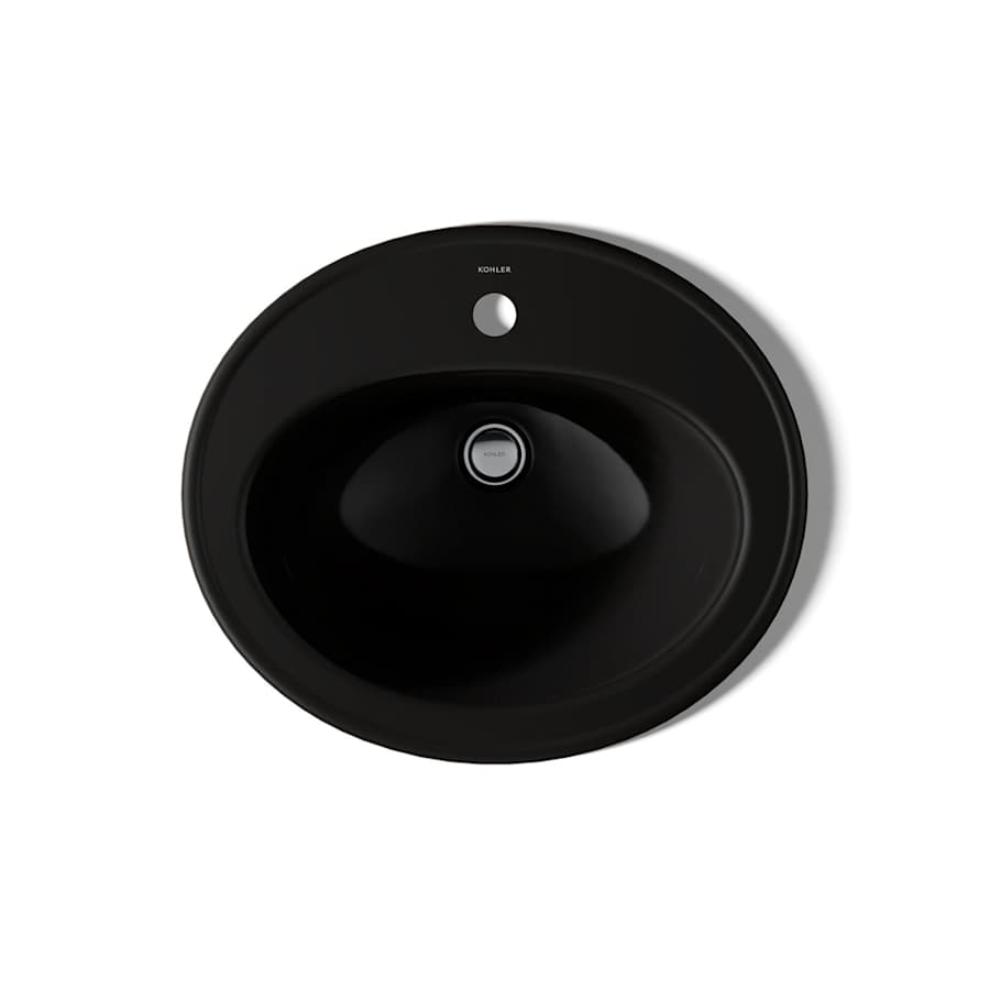 Pennington 20-1/4" Drop In Bathroom Sink with 1 Hole Drilled and Overflow