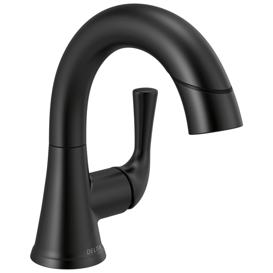 Kayra 1.2 GPM Single Hole Pull-Down Bathroom Faucet with 15-3/4" Hose and Pop-Up Drain Assembly