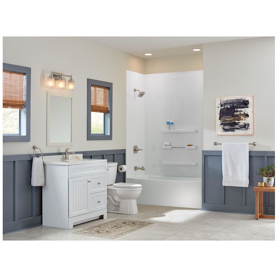 Ashlyn 1.2 GPM Single Hole Bathroom Faucet with Push Pop-Up Drain Assembly