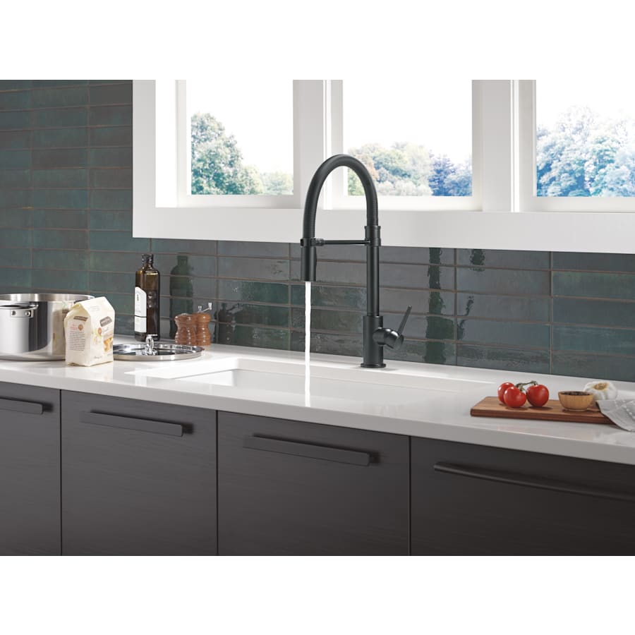 Trinsic 1.8 GPM Single Hole Pre-Rinse Pull Down Kitchen Faucet