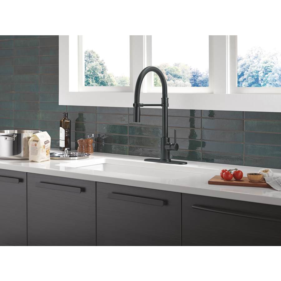 Trinsic 1.8 GPM Single Hole Pre-Rinse Pull Down Kitchen Faucet