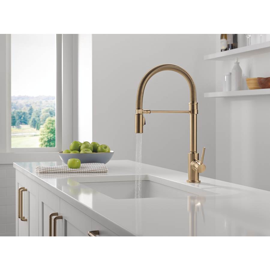 Trinsic 1.8 GPM Single Hole Pre-Rinse Pull Down Kitchen Faucet