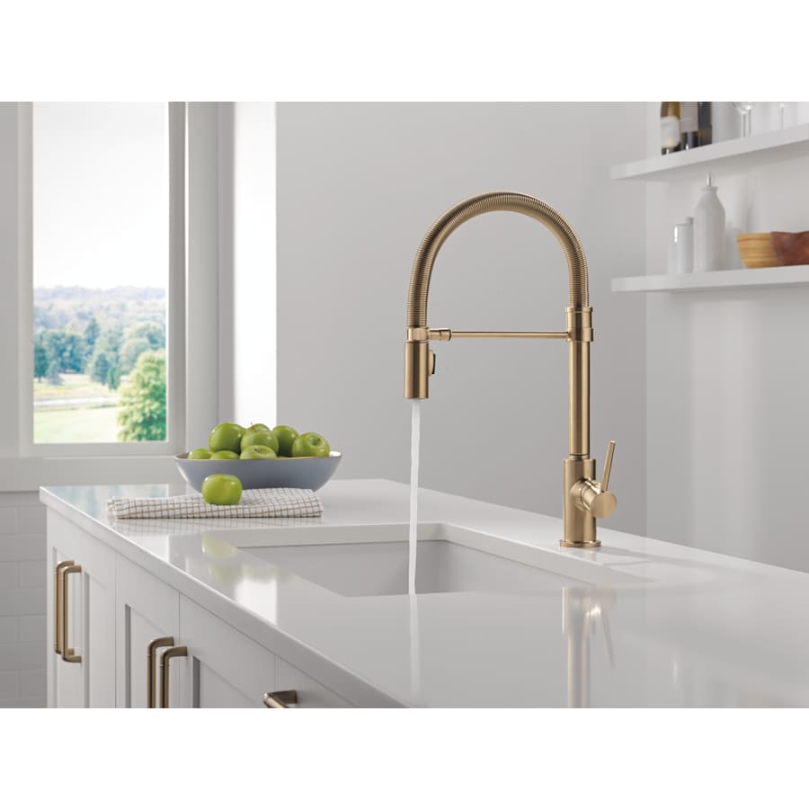 Trinsic 1.8 GPM Single Hole Pre-Rinse Pull Down Kitchen Faucet