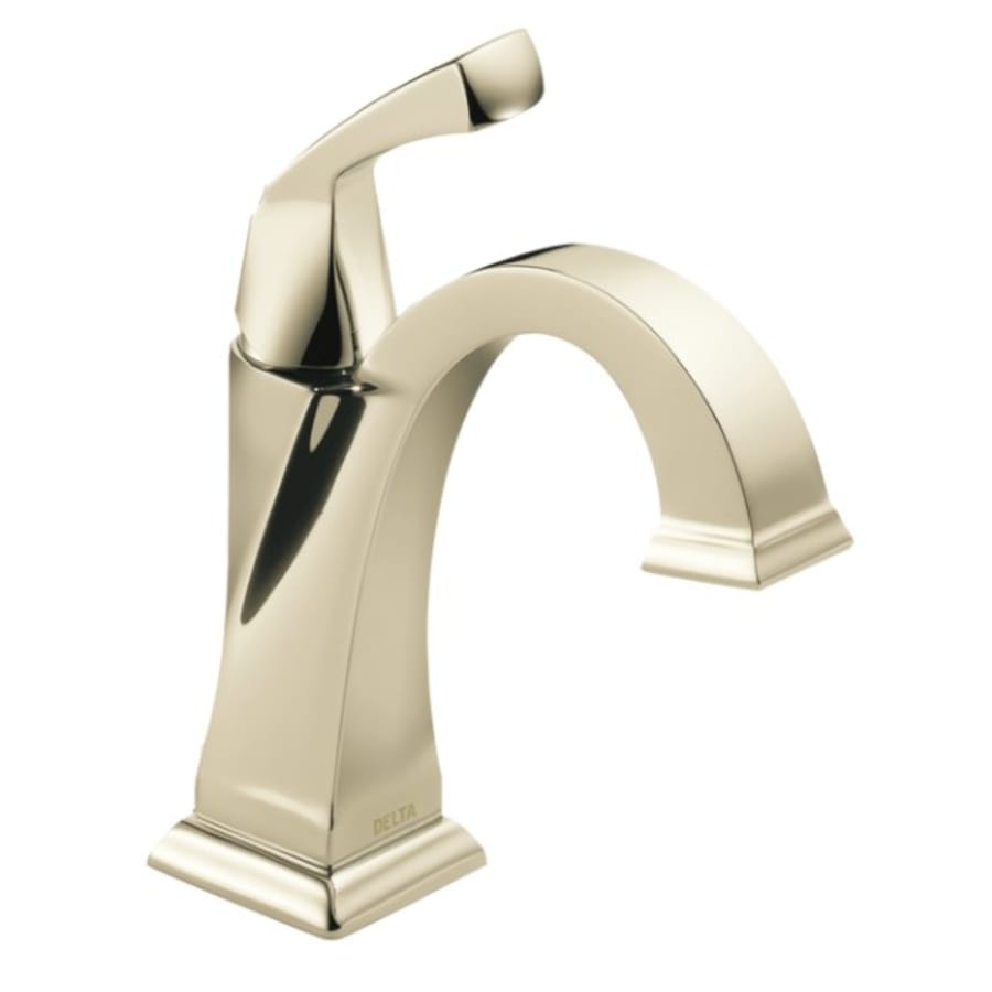 Dryden Single Hole Bathroom Faucet with Diamond Seal Technology - Includes Pop-Up Drain Assembly