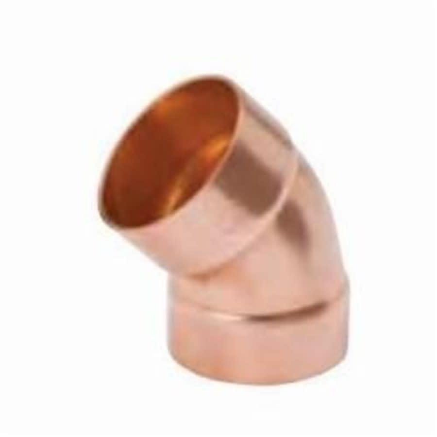 DWV 45 deg Elbow, 4 in, C, Copper