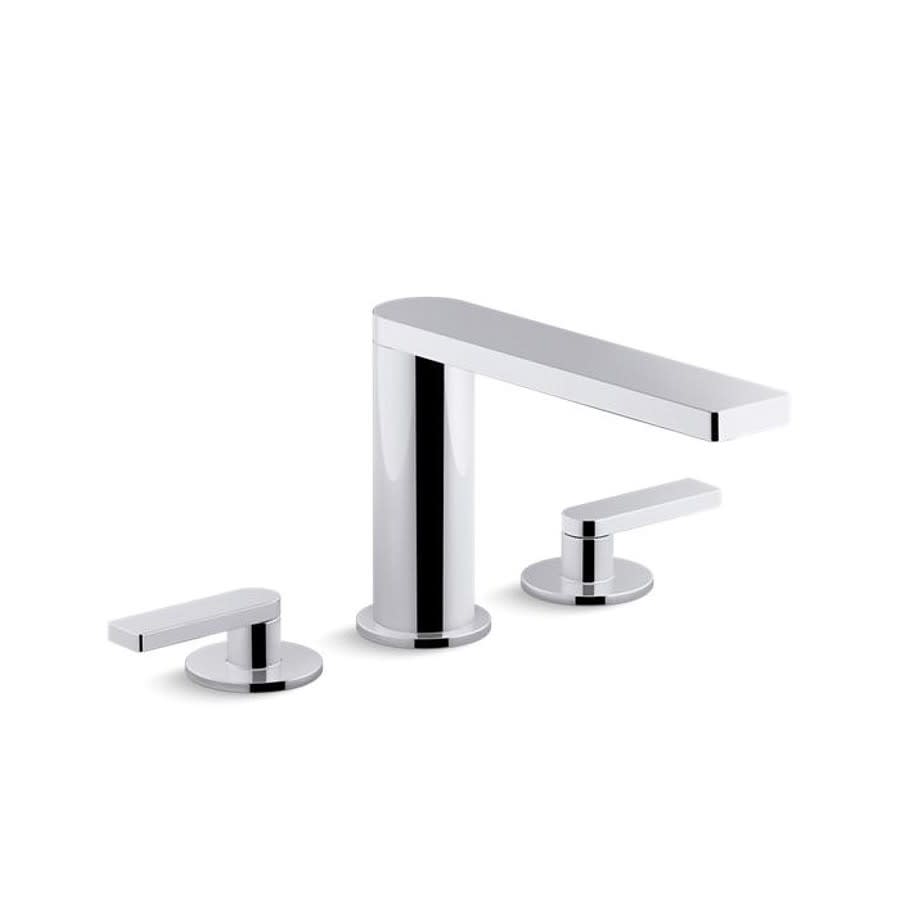 Composed® Widespread Lavatory Faucet, ADA, 2 Handle, 3-Hole, 1.2 gpm, Polished Chrome