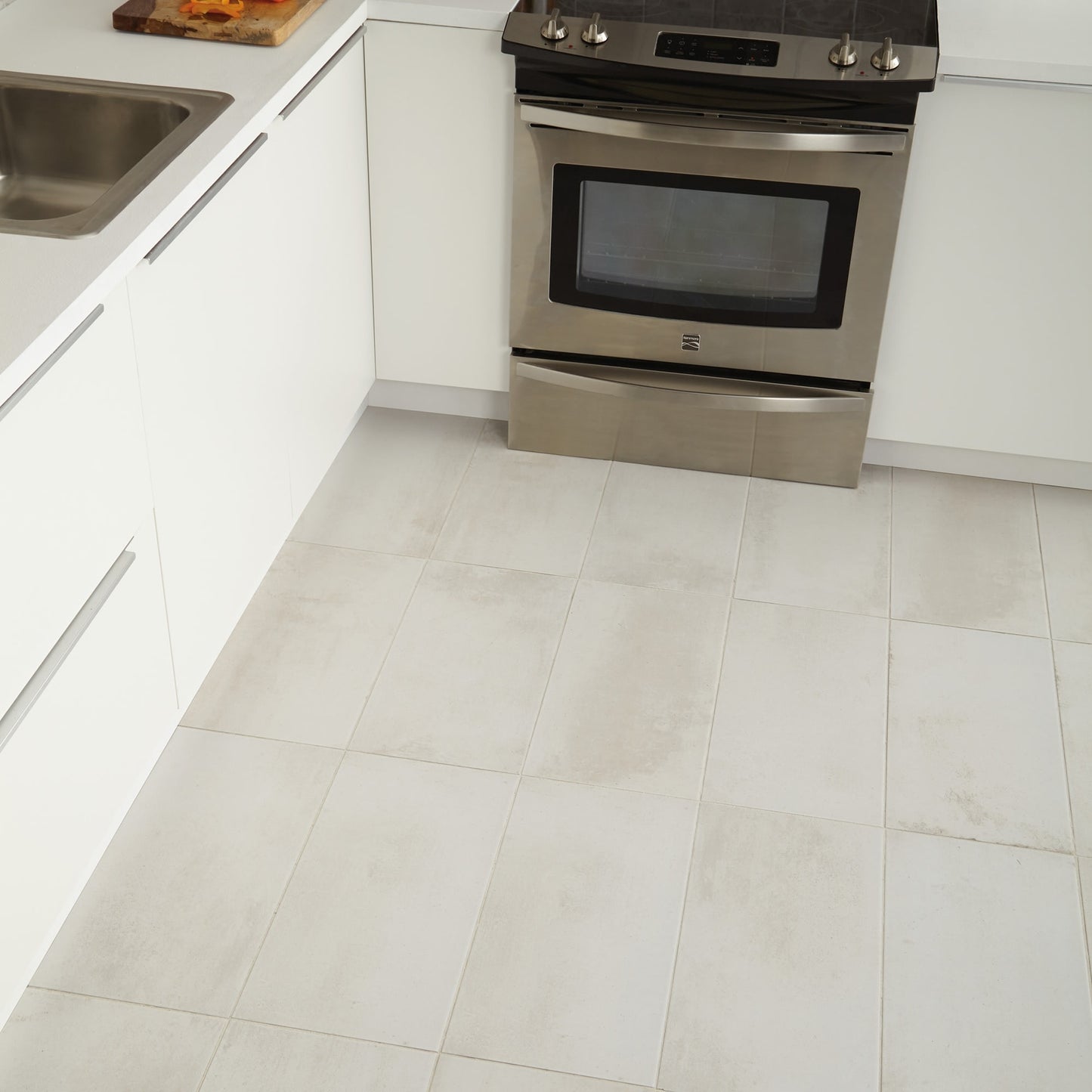 Modern Hearth White Ash Rectangle 3X12 Matte