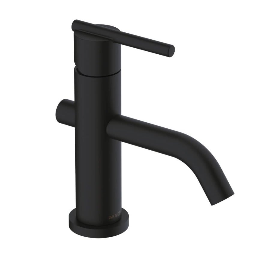 Parma® Single Hole Lavatory Faucet, ADA, 1 Handle, 1-Hole, 1.2 gpm, Satin Black