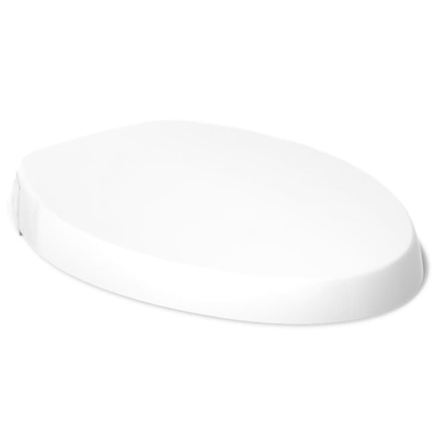 Purefresh Elongated Closed Front Toilet Seat with Purefresh Air Filtering, Night Light, and Quiet-Close Technology