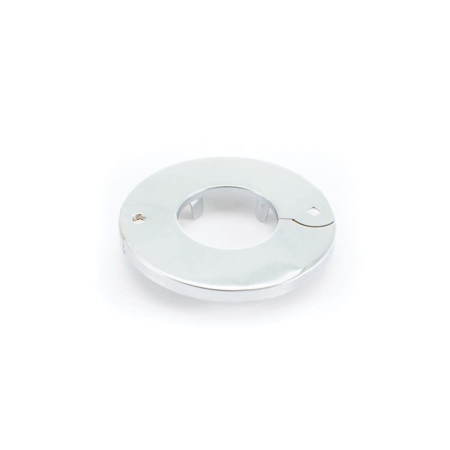 Economy F&C Split Ring Escutcheon, 1-5/8 in OD (1-1/4 in IPS & 1-1/2 in CTS), Polished Chrome