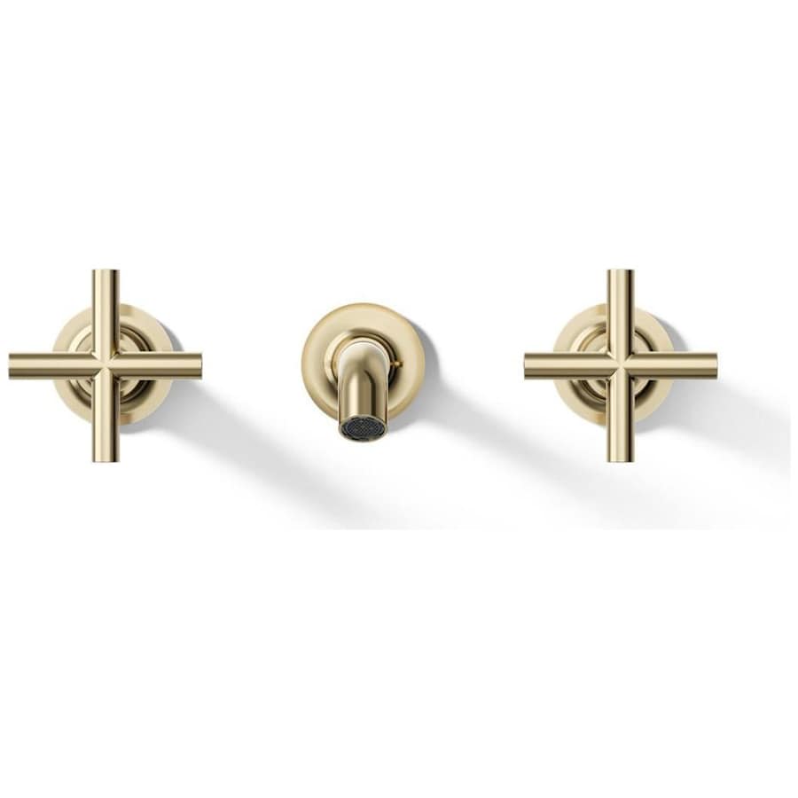 Purist 1.2 GPM Wall Mounted Widespread Bathroom Faucet