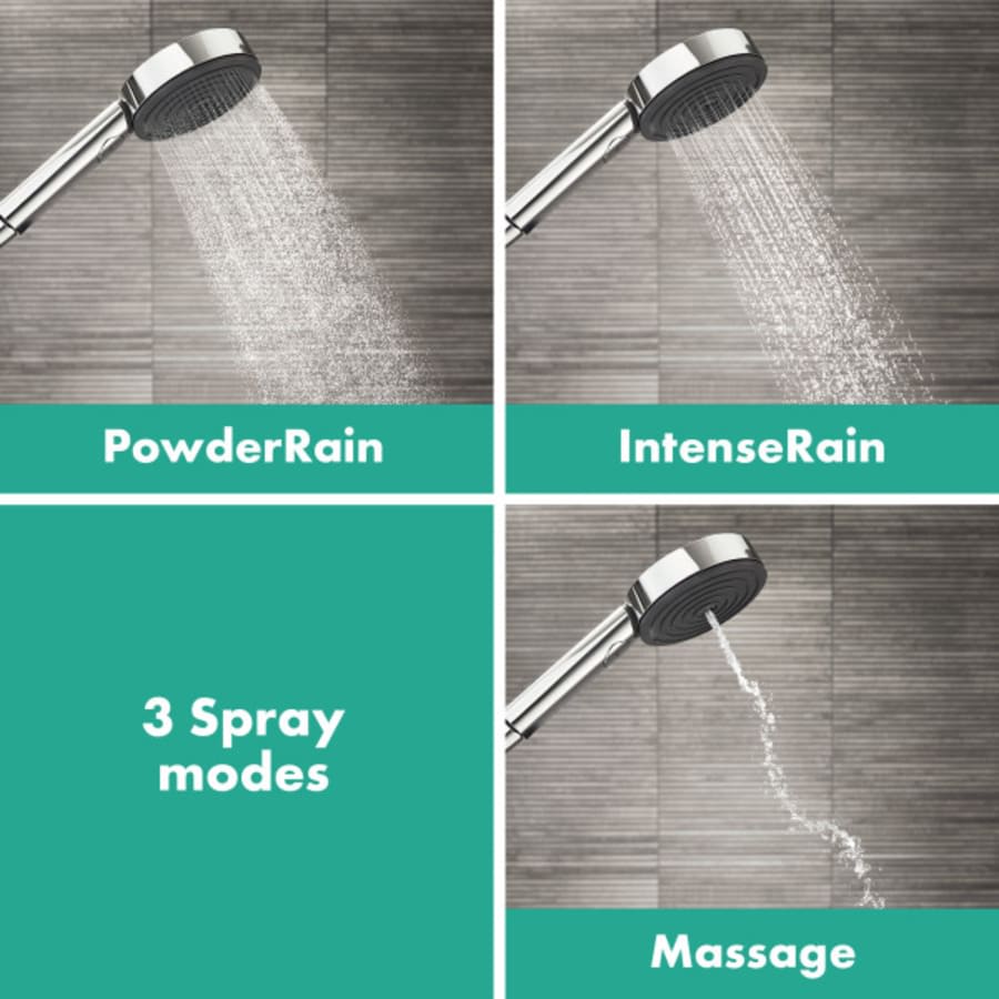Pulsify S 2.5 GPM Multi Function Hand Shower Package with Hose and Shower Arm Mount