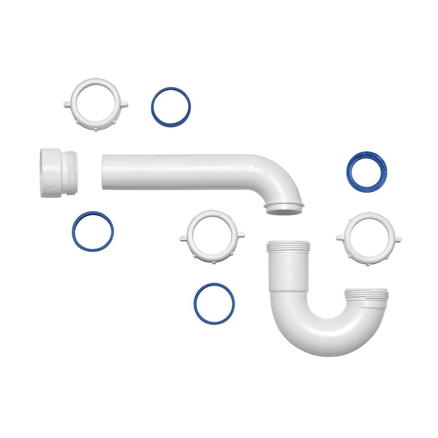 Tubular P-Trap, 1-1/2 in, White