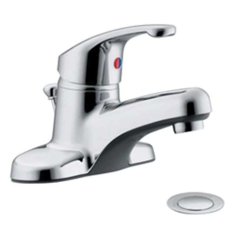 Flagstone® Centerset Lavatory Faucet, ADA, 1 Handle, 2-Hole, 1.2 gpm, Chrome