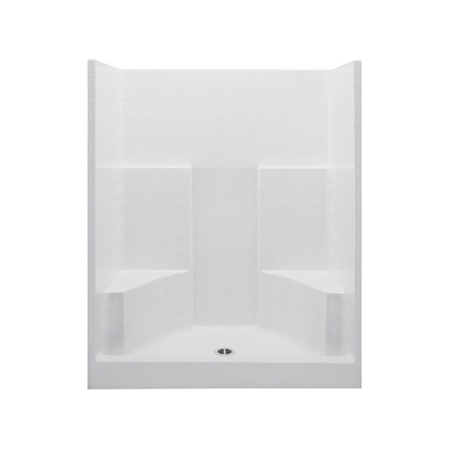 Everyday Shower Stall, Acrylic, White