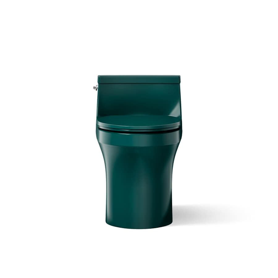 San Souci 1.28 GPF Elongated One-Piece Comfort Height Toilet with AquaPiston Technology - Seat Included