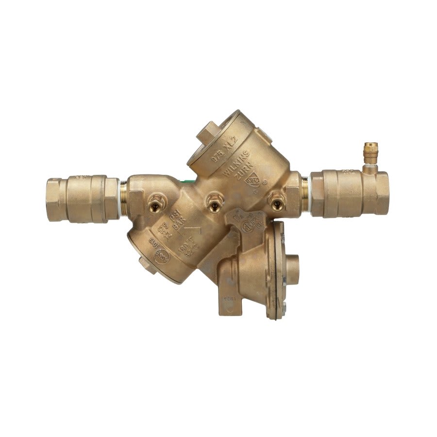 975XL2 Reduced Pressure Backflow Preventer, 1-1/2 in, FNPT, Bronze