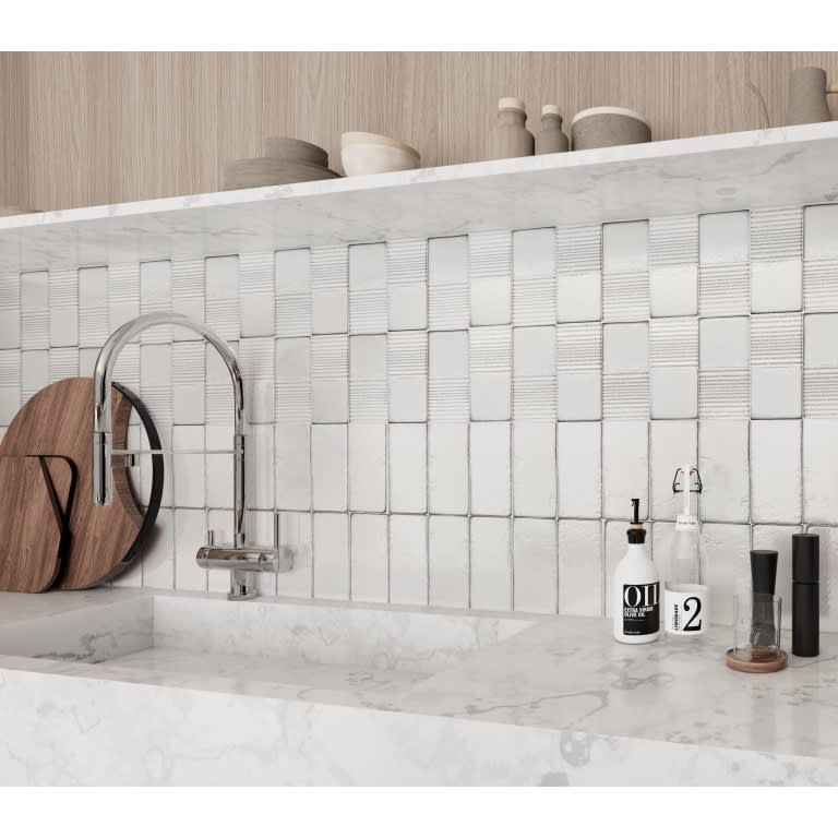 TEXTURO RIFT WHITE GL 4X8