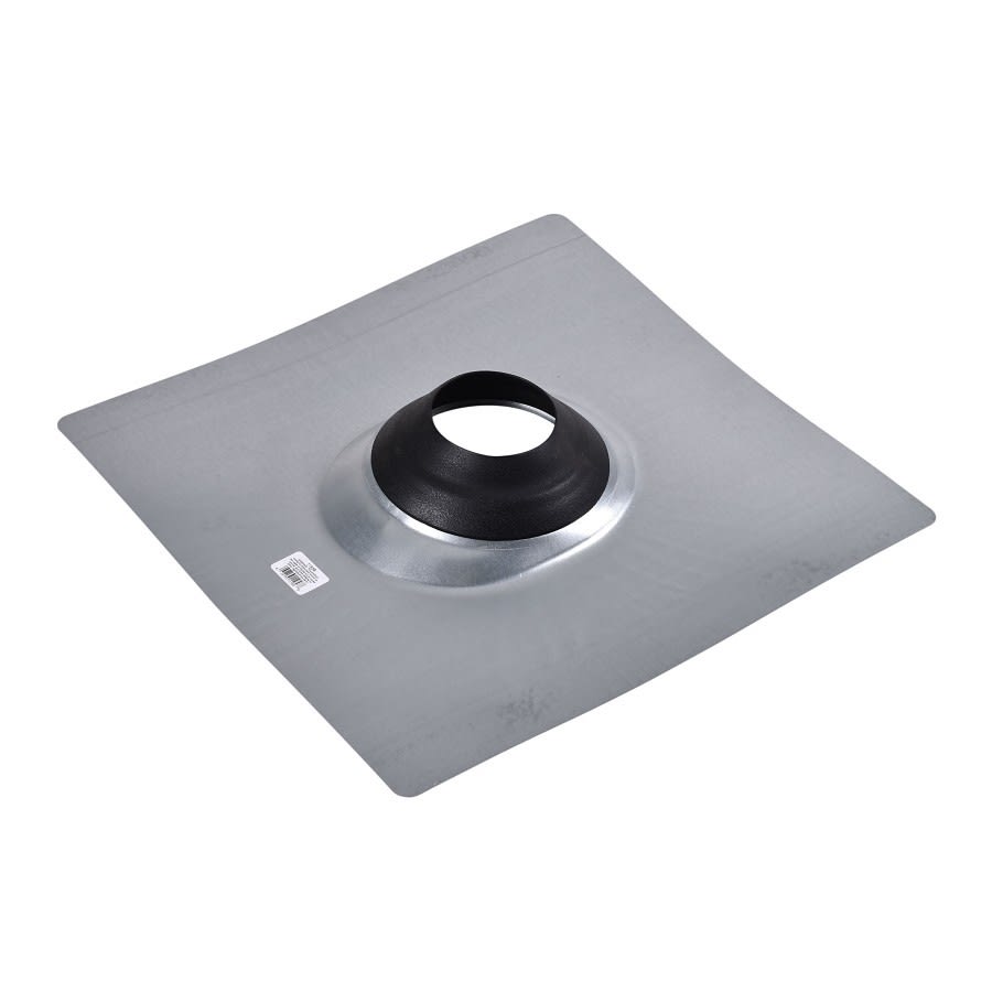 No-Calk® 4 in Galvanized Roof Flashing 18 x 18 in Base