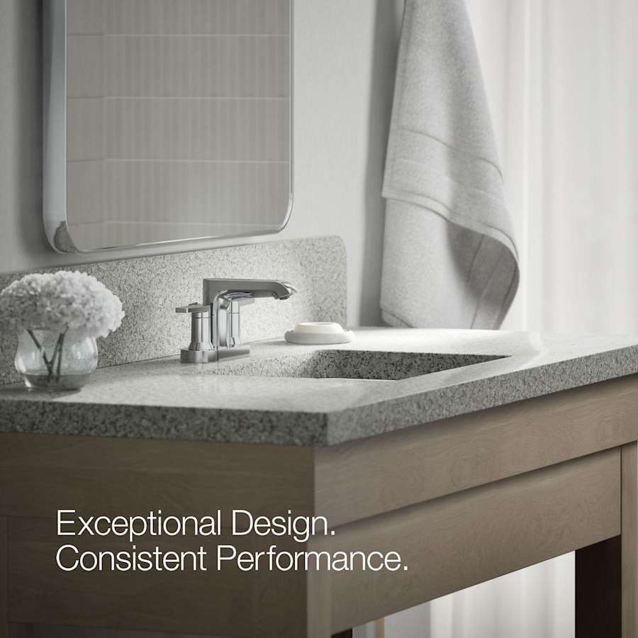 Hint 1.2 GPM Centerset Bathroom Faucet with Pop-Up Drain Assembly