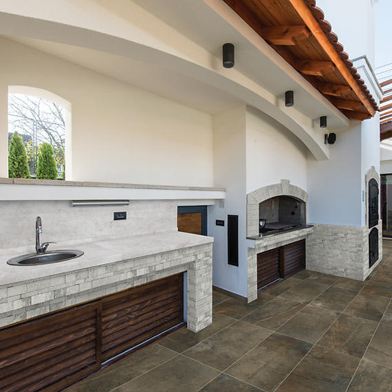 Stacked Stone Haikou Gray Stacked, Natural Cleft 6X24