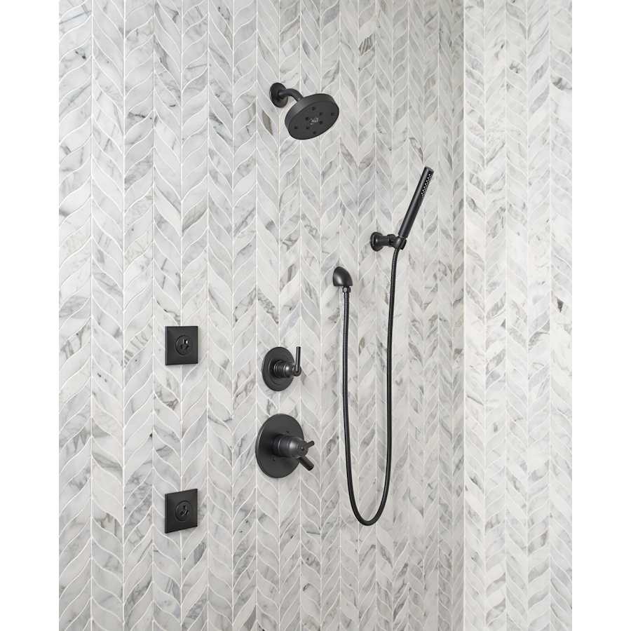 Trinsic Monitor 17 Series Dual Function Pressure Balanced Shower Only with Integrated Volume Control - Less Rough-In Valve
